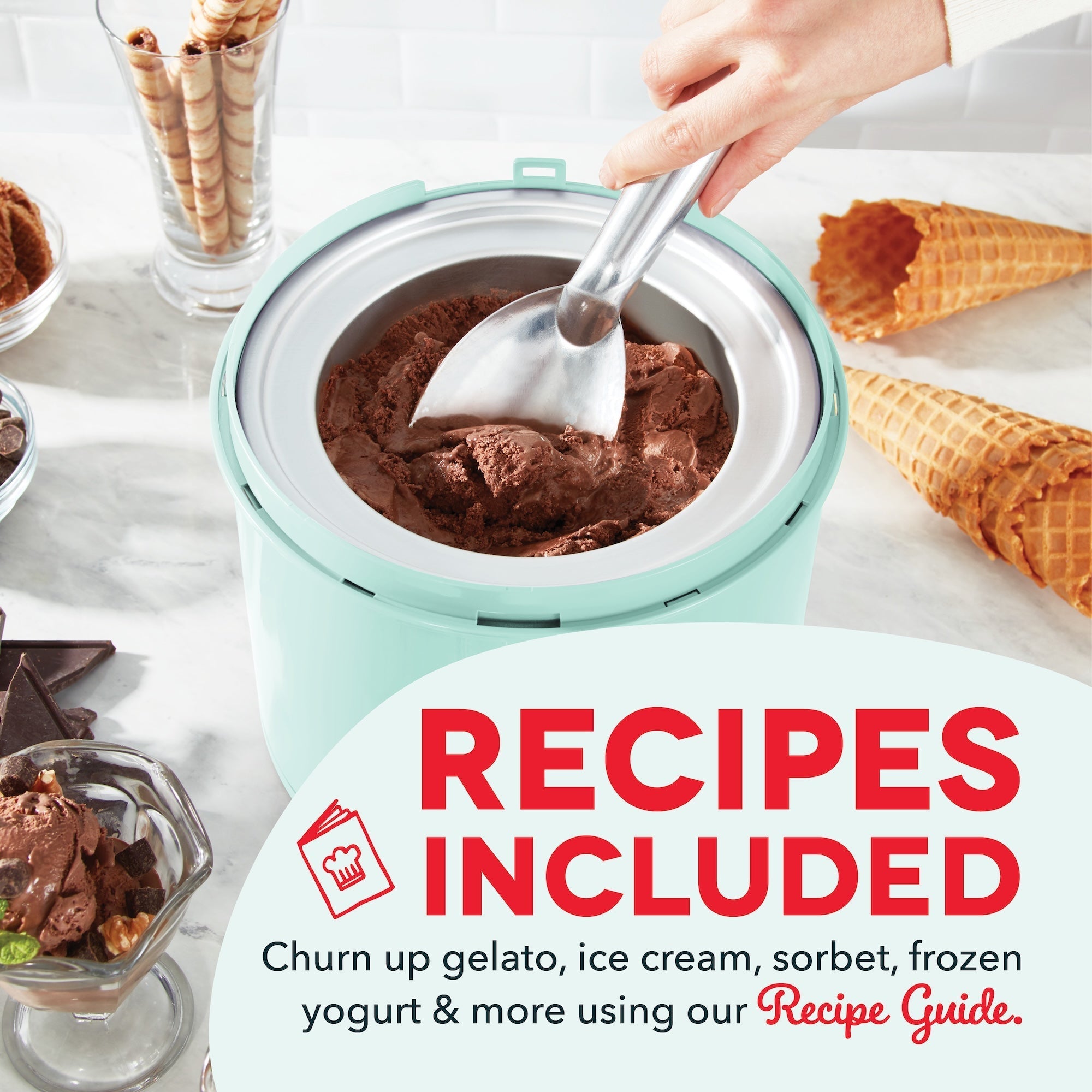 Deluxe Gelato & Ice Cream Maker