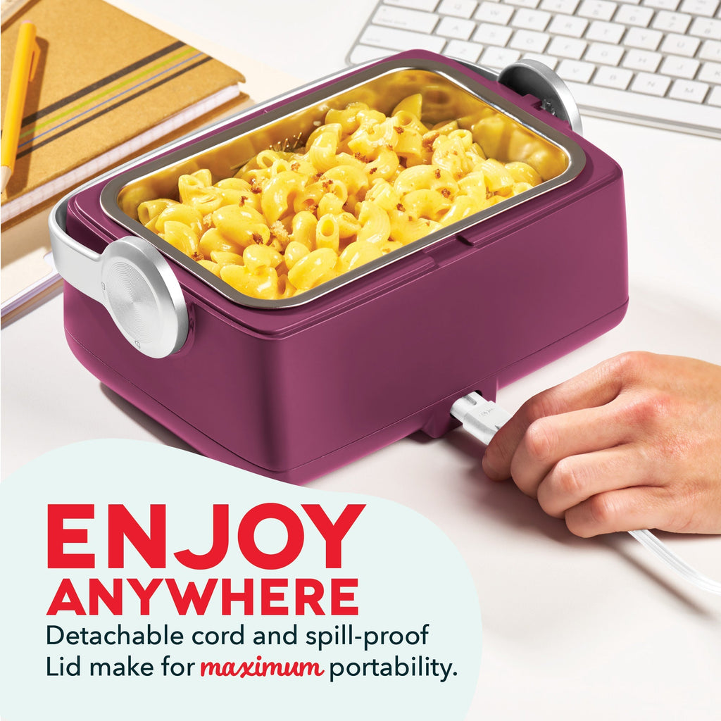 Hot2Go™ Electric Lunchbox (30 Ounce + Utensils)