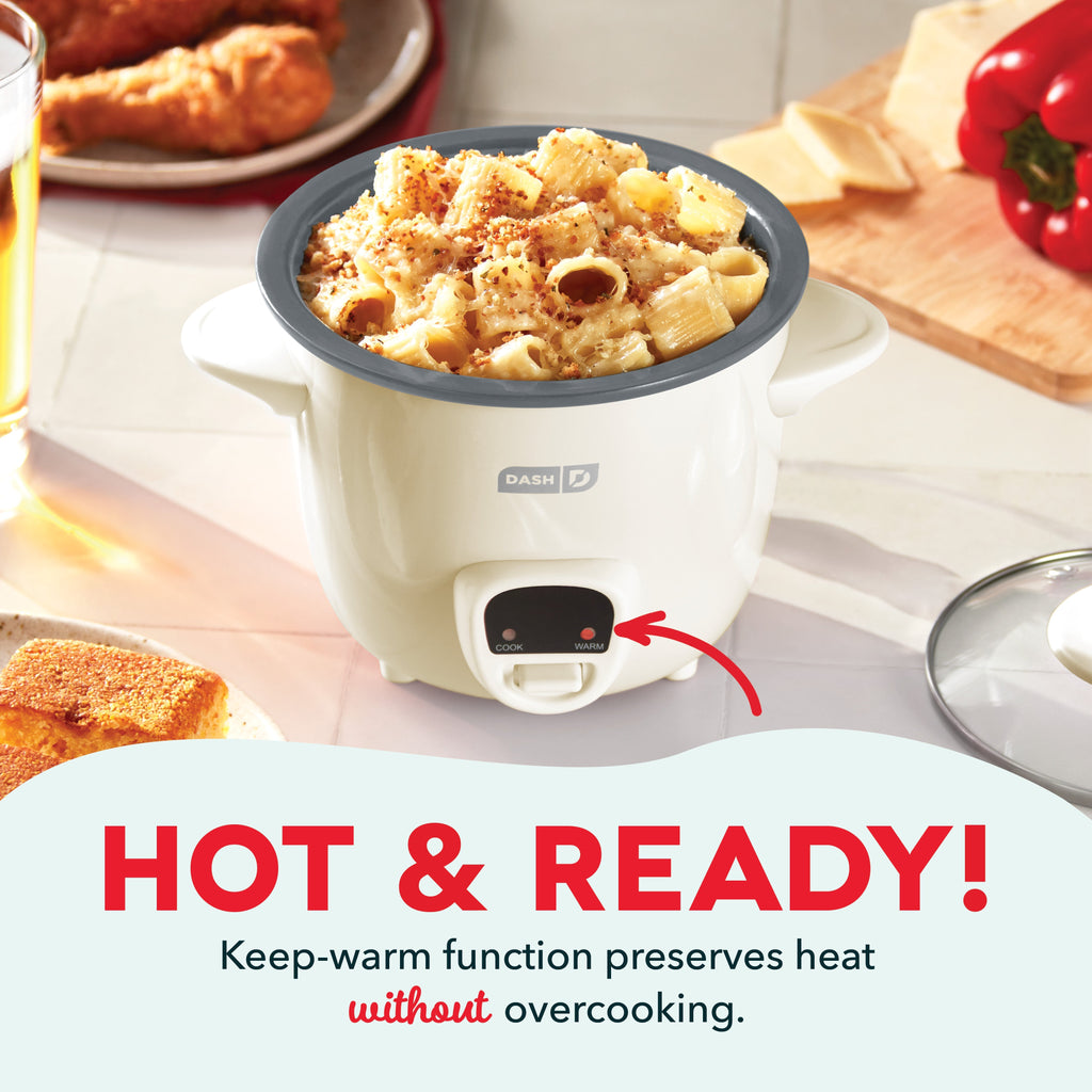 Mini Rice Cooker with Keep Warm